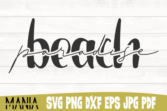 Beach Paradise SVG Cut File Design: Your Ultimate Creative Resource