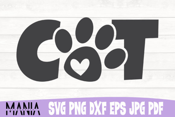 Cat SVG Cut File Design for Creative Projects