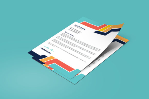 Creative Letterhead Design: Minimal Corporate Templates for Business and Education