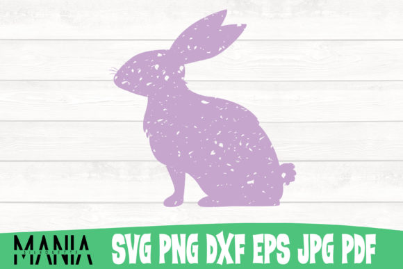 Distressed Bunny SVG Cut File Design Guide