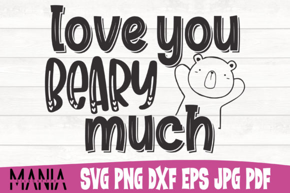 Evaluating the Love You Beary Much SVG Cut File for Crafting and Design Projects