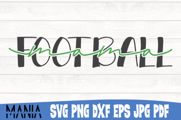 Football Mama SVG Cut File Design: A Versatile Tool for Creative Projects