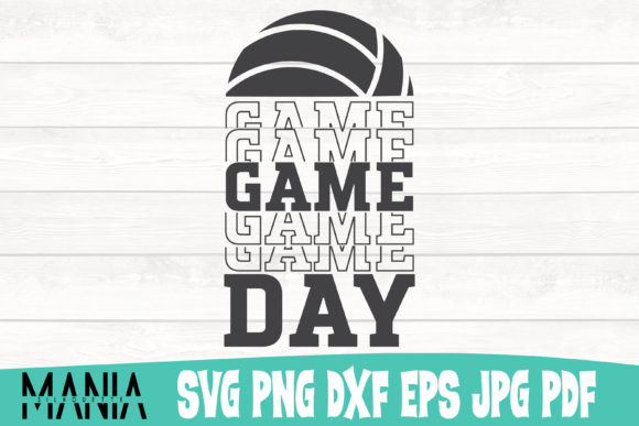 Game Day 2 Volleyball SVG Cut File: A Practical Tool for Designers and Makers