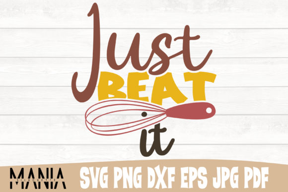 Just Beat It Apron Svg Cut File Design: Elevating Culinary Creativity and DIY Precision