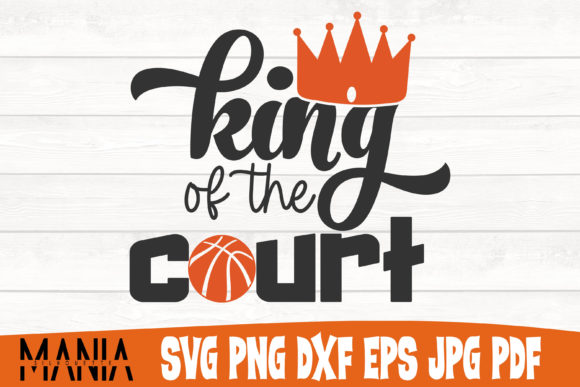 King of the Court Svg Cut File Design – A Practical Resource for Designers and Makers