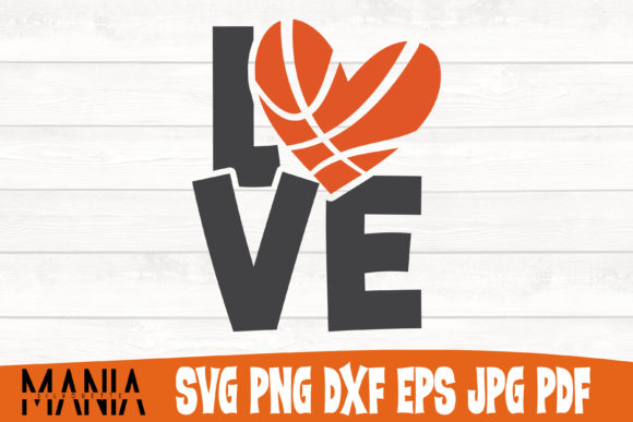 Love Basketball Svg Cut File: Creative Possibilities for Crafters and Designers
