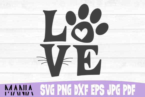 Love Cat SVG Cut File Design: Elevating Creative Projects with Precision