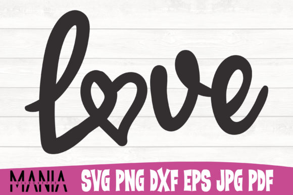 Love Svg Cut File Design: Technical Versatility and Creative Application