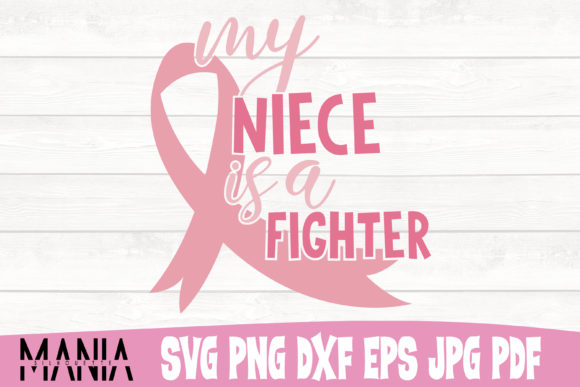 My Niece is a Fighter Cancer Svg File: Empowering Personalized Advocacy Through Digital Design